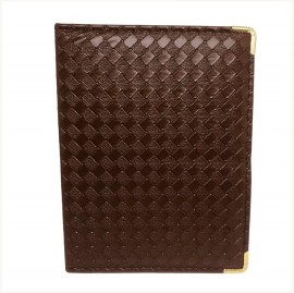 Pasta de Hinos N04 Tran�ado Marrom