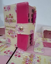 B�blia tijolinho bot�o letra grande