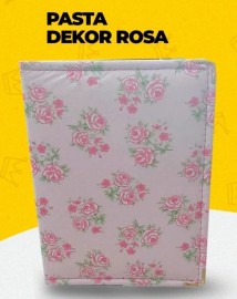 Pasta para hinos n�04 dekor rosa