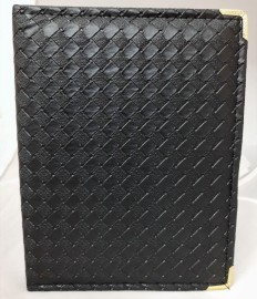 Pasta para hinos n�05 tran�ado preto