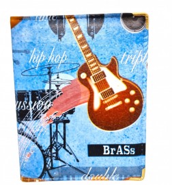 Pasta para hinos n�04 music azul  